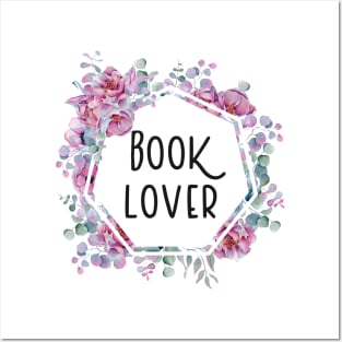 Booklover Flowers Posters and Art